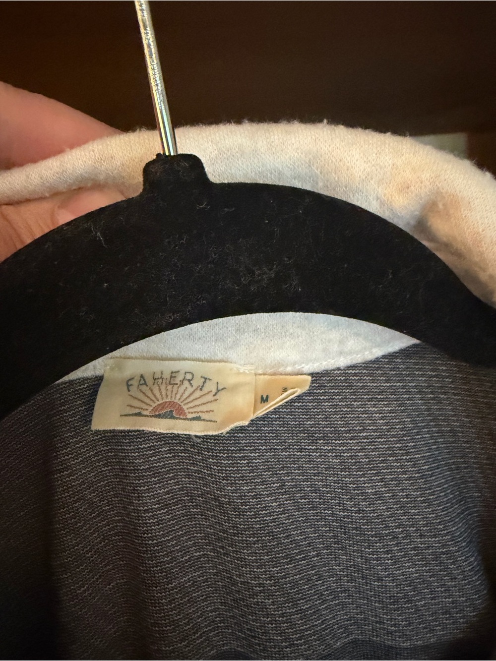 Faherty Legend Sweater Rugby Popover - Picture 5 of 8